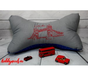 Stickserie - London Line Art inkl. Anhänger & Tasche ITH